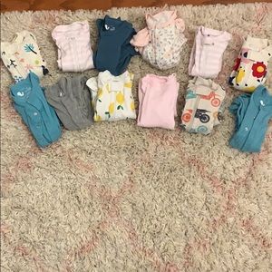 Lot of 12-18 month pajamas.